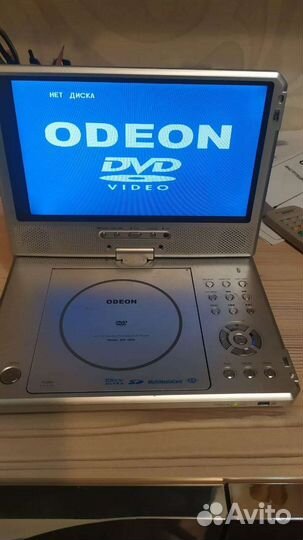 Портативный DVD плеер odeon SDP-6820 с tv тюнером