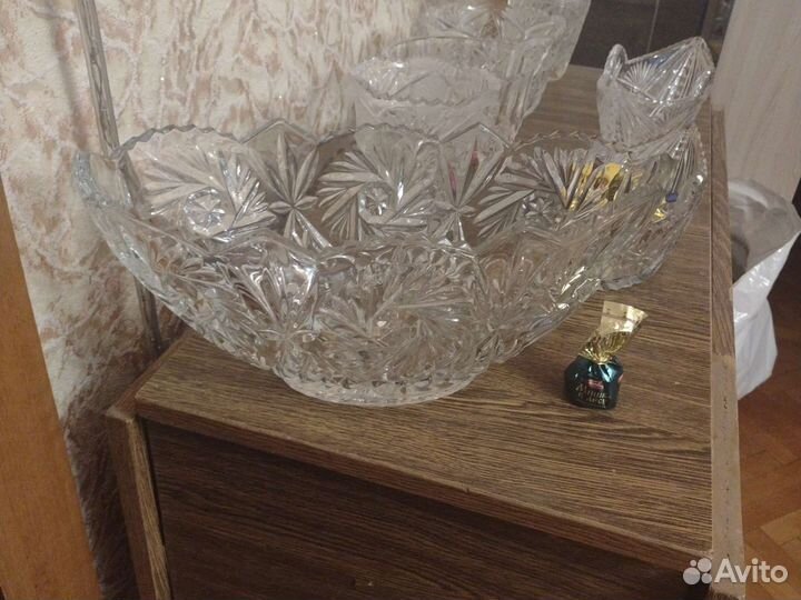 Вазы хрустальные СССР