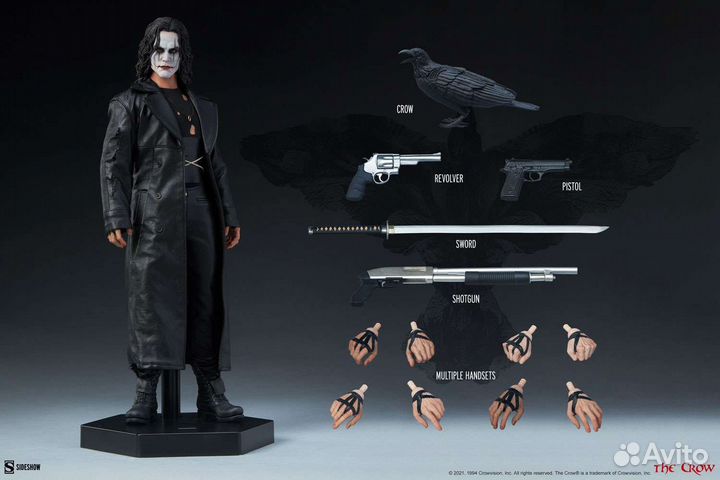 Sideshow The Crow hot toys