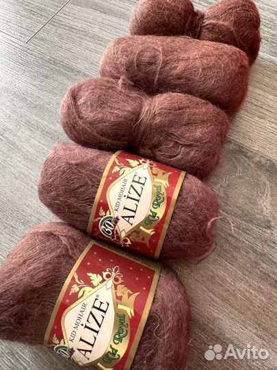 Пряжа кид мохер