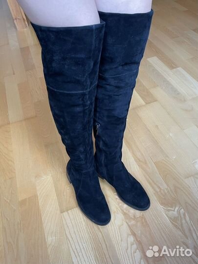 Сапоги демисезон ботфорты 37