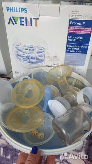 Стерилизатор и молокоотсос Avent