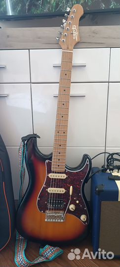 Электро гитара с комбиком
