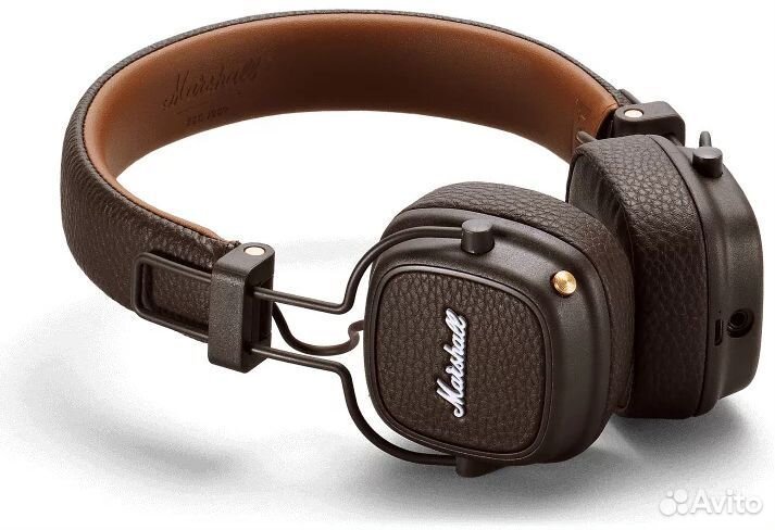Наушники marshall major 3 корич., реальная цена