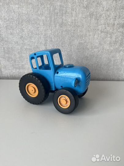 Игрушка Синий трактор и книга Вспыш