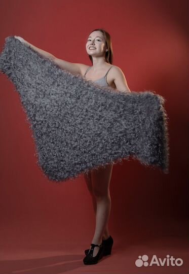 Пуховая косынка