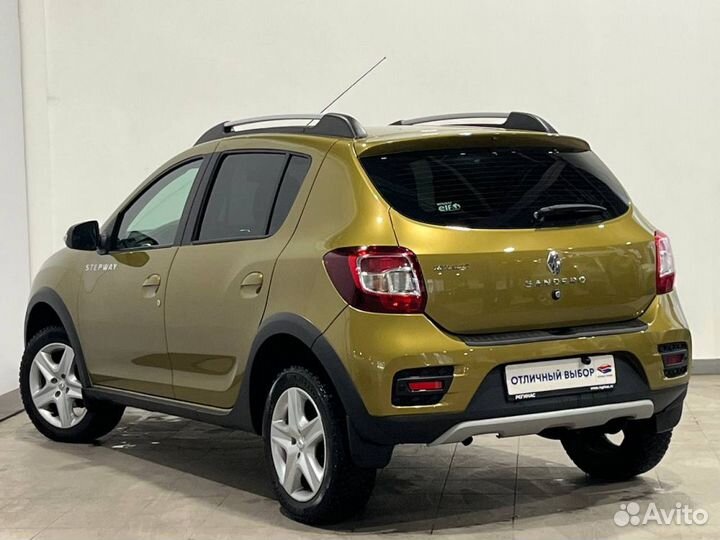 Renault Sandero Stepway 1.6 МТ, 2018, 72 773 км