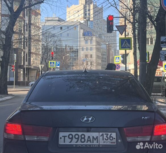 Спойлер Hyundai Sonata 5 NF