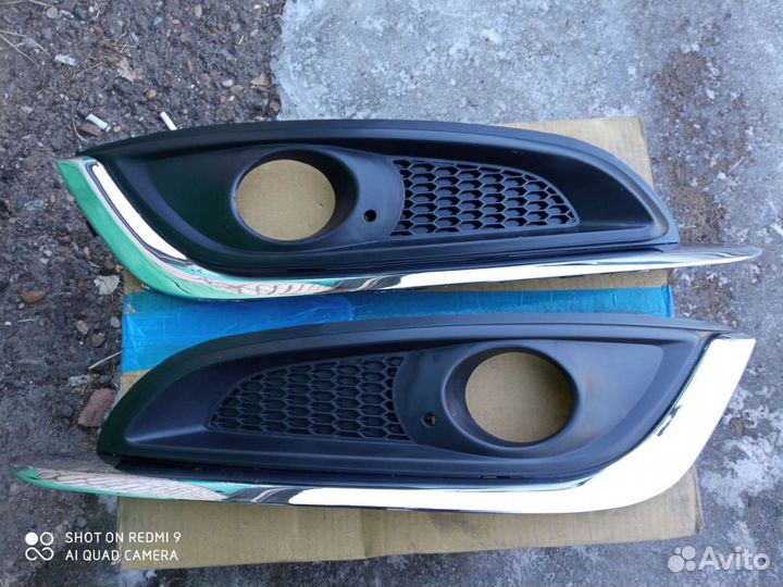 Решётка птф Опель Инсигния рестайлинг