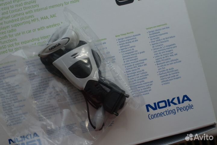 Новая гарнитура Nokia HDS-3 (оригинал)