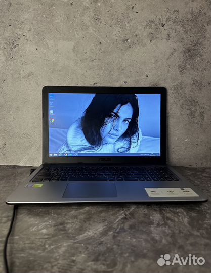 Asus Nvidia MX110 2Гб / Gold 4417U / 4 ядра