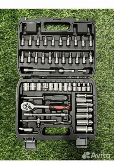 Автомобильный набор инструментов 53 предмета