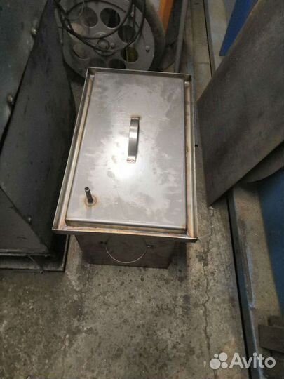 Коптильня горячего копчения из нержавейки