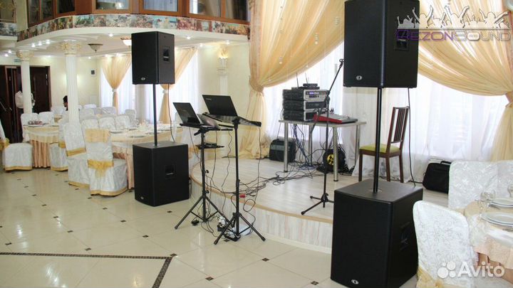Звукорежиссер/звукооператор/диджей с оборудованием