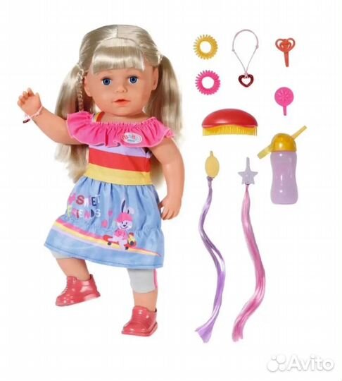 Кукла baby born сестричка 43см