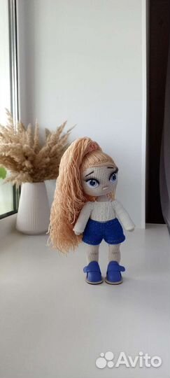 Куколка вязаная