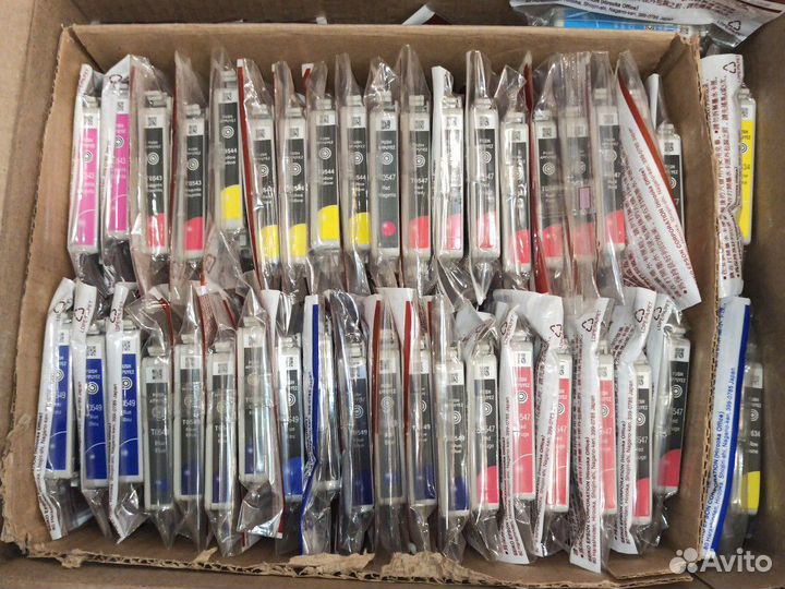 Оригинальные струйные картриджи Epson