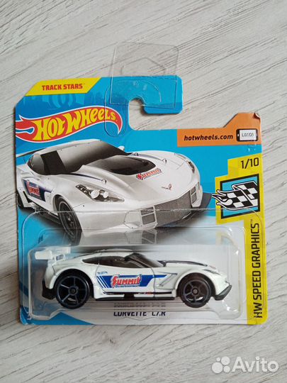 Hot Wheels Corvette C7.R 2018 г