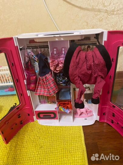 Шкаф для кукол Барби