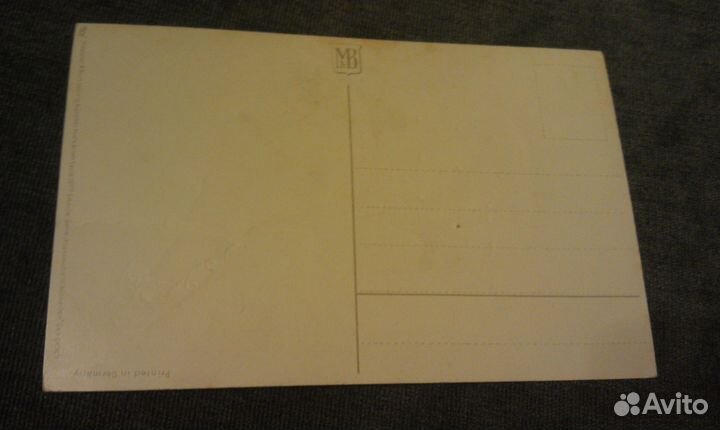 Старинная открытка Meissner Buch