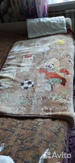 Плед детский и подушка