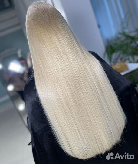 Наращивание биопротеиновых волос