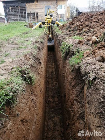 Услуги мини экскаватора копка земляные работы
