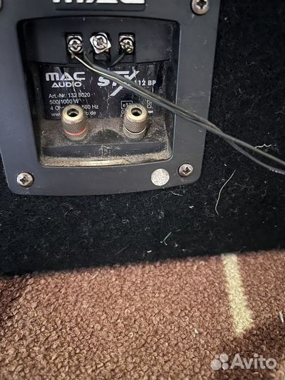 Сабвуфер STX 112 BP MAC audio