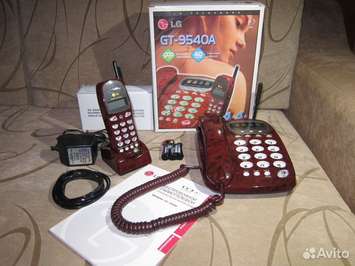 Стационарный телефон LG-GT9540A, сделано в Корее