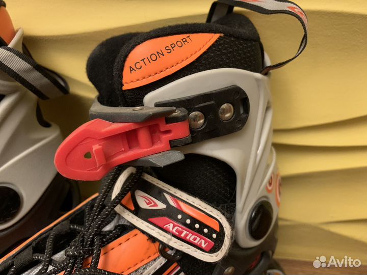 Детские роликовые коньки Action sport р33-36