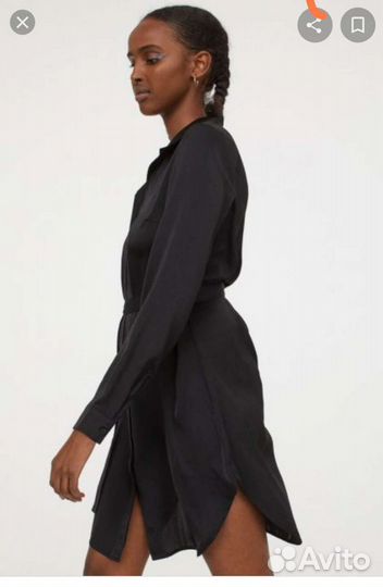 Платье рубашка h&m