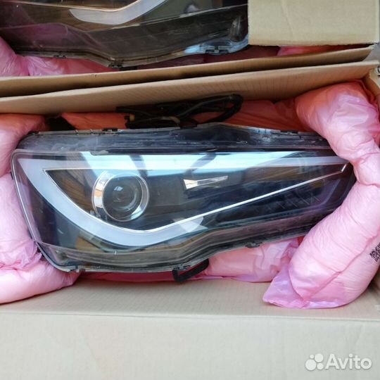 Фары передние на Mitsubishi Lancer 10 тюнинг