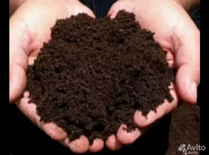 Навоз, конский, коровий - чернозем в мешках