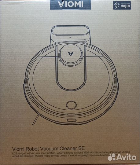 Моющий робот пылесос Xiaomi Viomi se