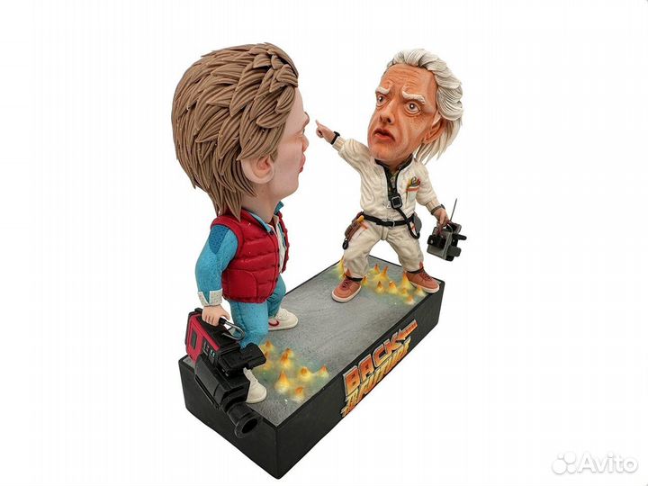 Фигурка Назад В Будущее Марти Макфлай & Док Новый