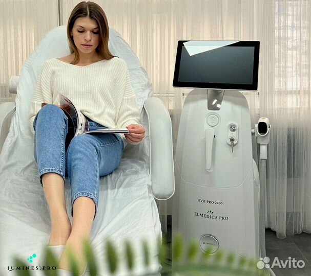 Диодный лазер для эпиляции Lumines Max Pro 2000 Вт