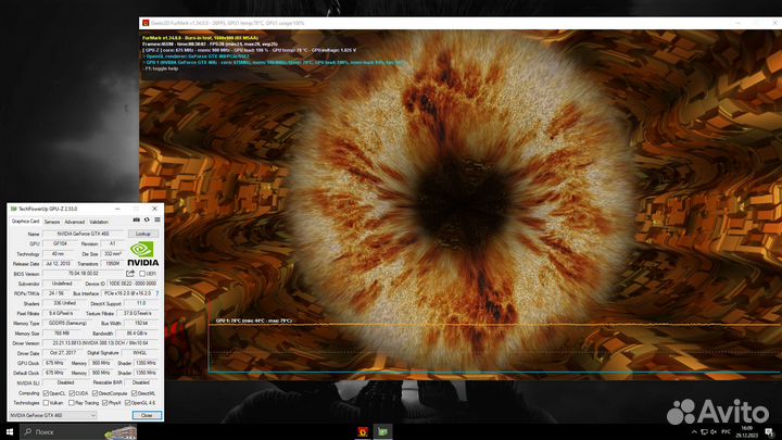 Видеокарта gtx 460