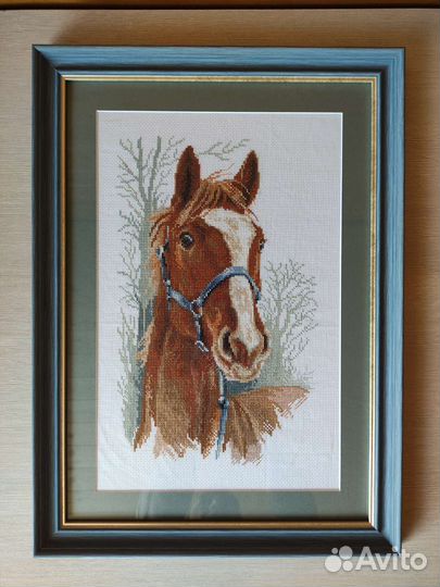 Картина вышитая 
