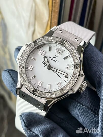 Hublot Big Bang Steel White Diamonds 38