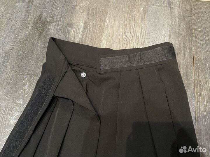 Брюки палаццо широкие на липучке