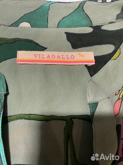Блузка натуральный шелк Vilagallo