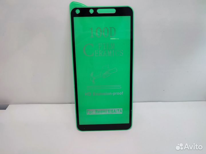 Защитное стекло Xiaomi Redmi 6/6A, керамическое, г