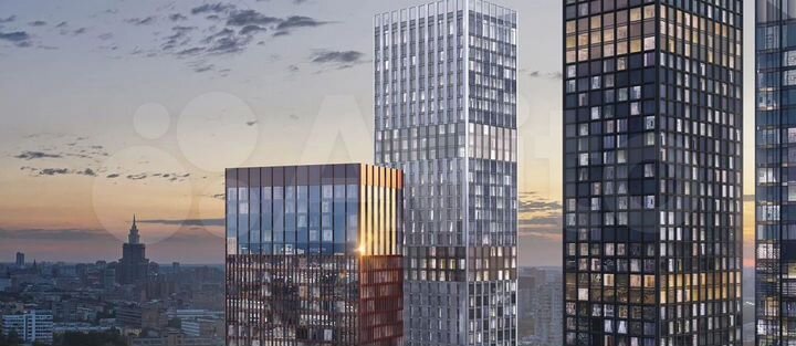 Квартира-студия, 26,5 м², 39/43 эт.