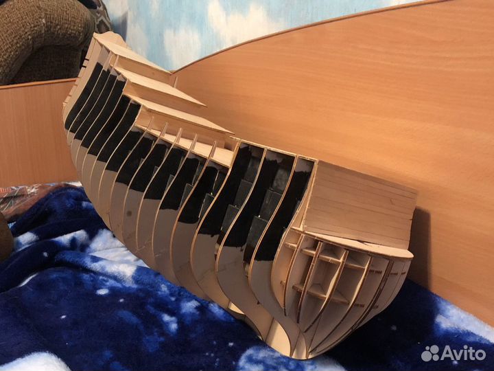 Сборная модель корабля Людовика 14