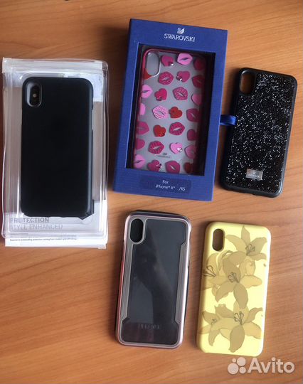 Чехлы на iPhone X swarovski