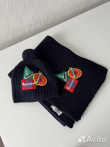 Шарф и шапка Moncler