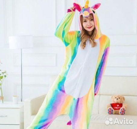 Детская пижама Кигуруми. 90 см-160 см