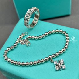 Серебряный Браслет Tiffany