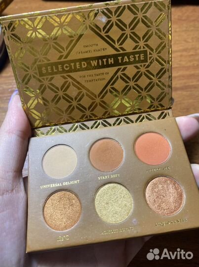 Тени Zoeva Caramel Melange