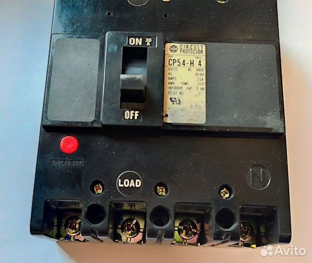 Рубильник hitachi 480В 30А